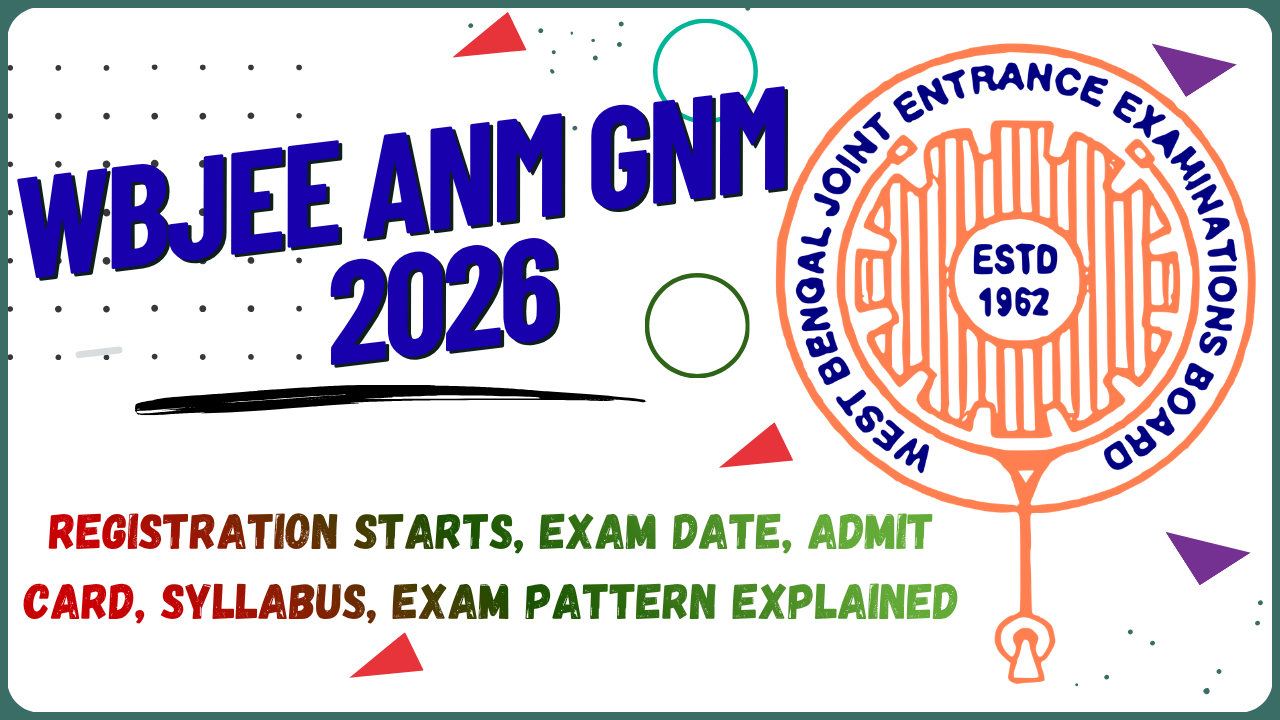 WBJEE ANM GNM 2026 Guide